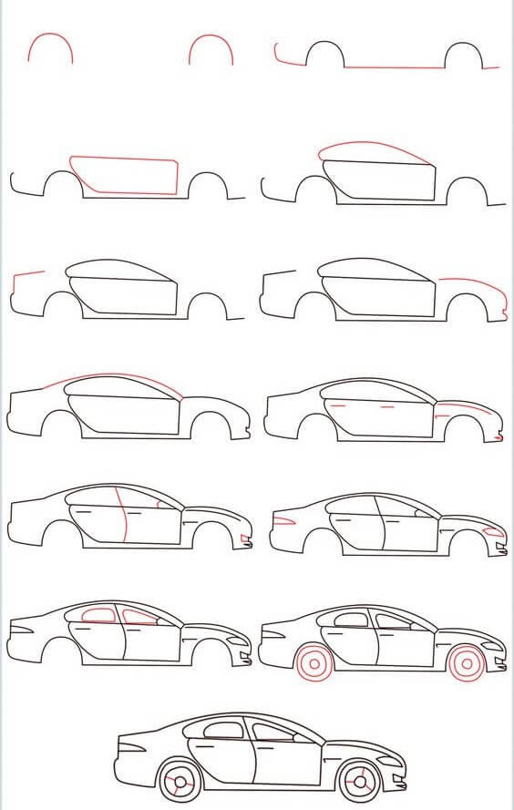 Araba fikri (1) çizimi