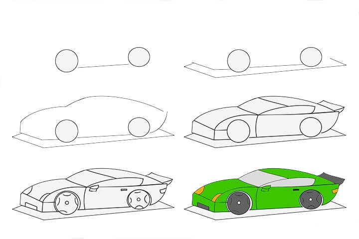 Araba fikri (11) çizimi