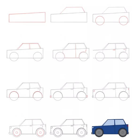 Araba fikri (17) çizimi