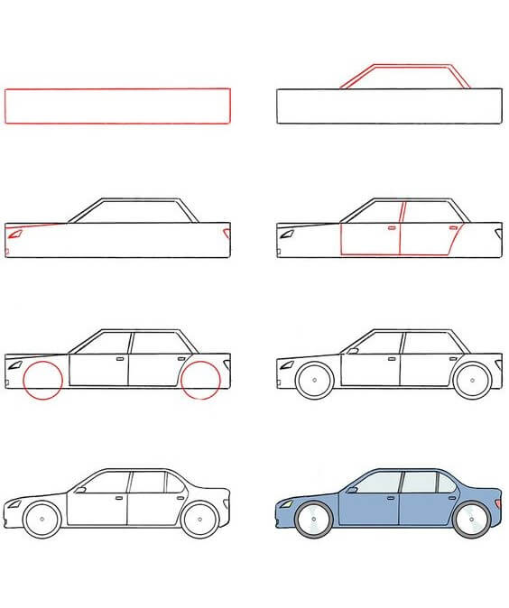 Araba fikri (5) çizimi