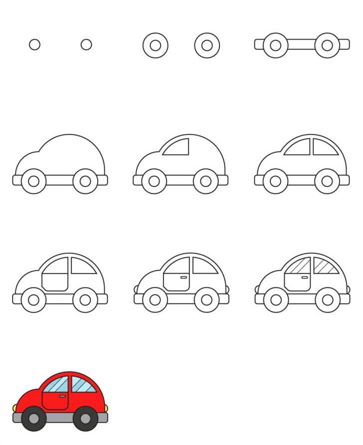 Araba fikri (8) çizimi