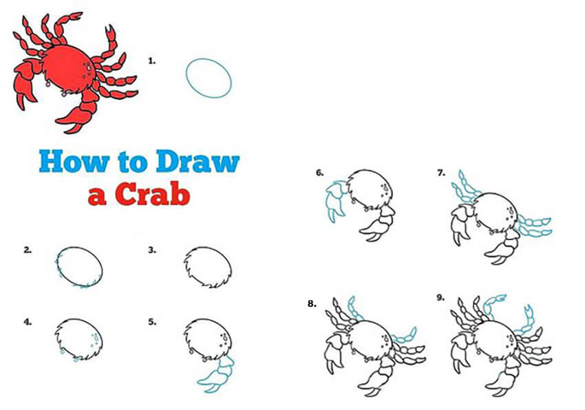A Simple Crab çizimi