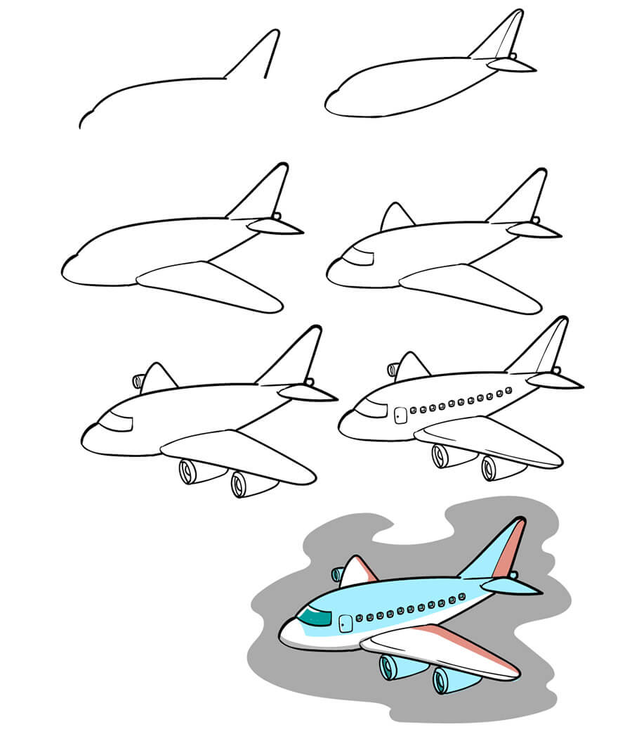 Basit Bir Uçak çizimi