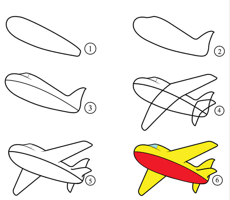 Basit Bir Uçak çizimi