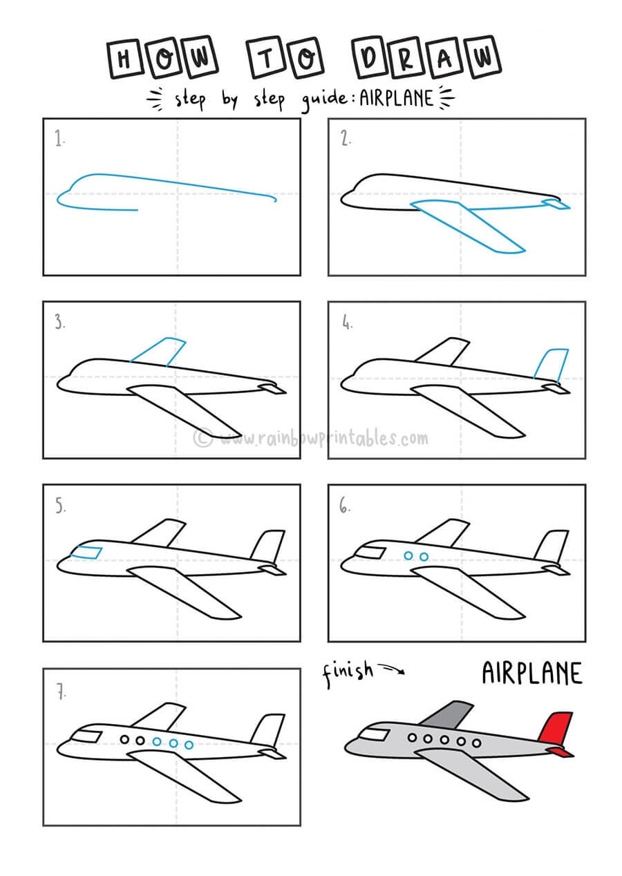 Bir Uçak Fikri 11 çizimi