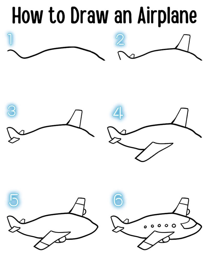 Bir Uçak Fikri 14 çizimi