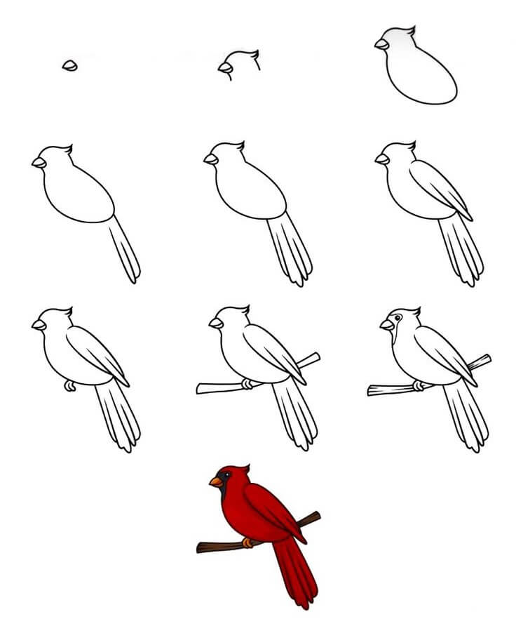 Kuş fikri (28) çizimi