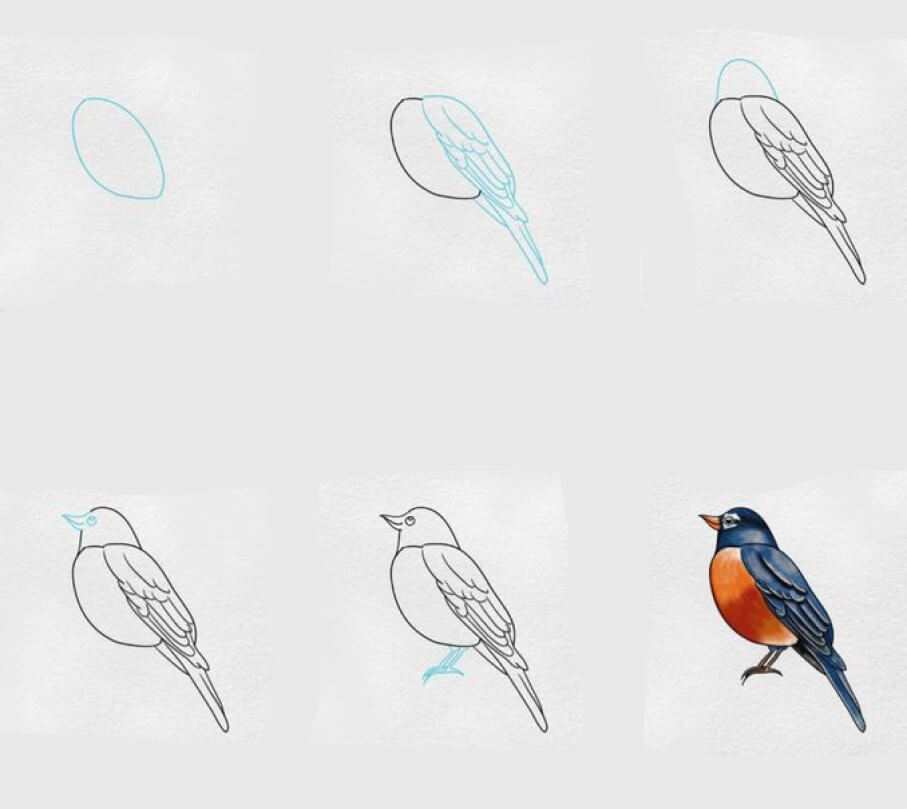 Kuş fikri (29) çizimi