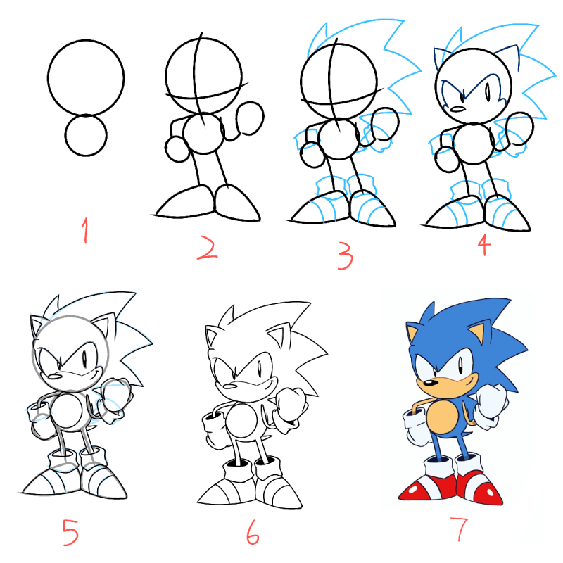 Sonic Fikir 2 çizimi