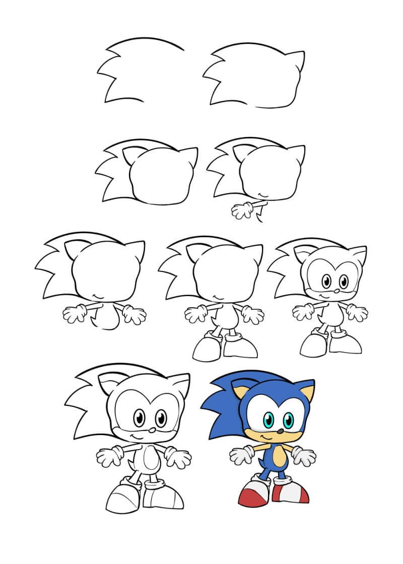 Sonic Fikir 3 çizimi