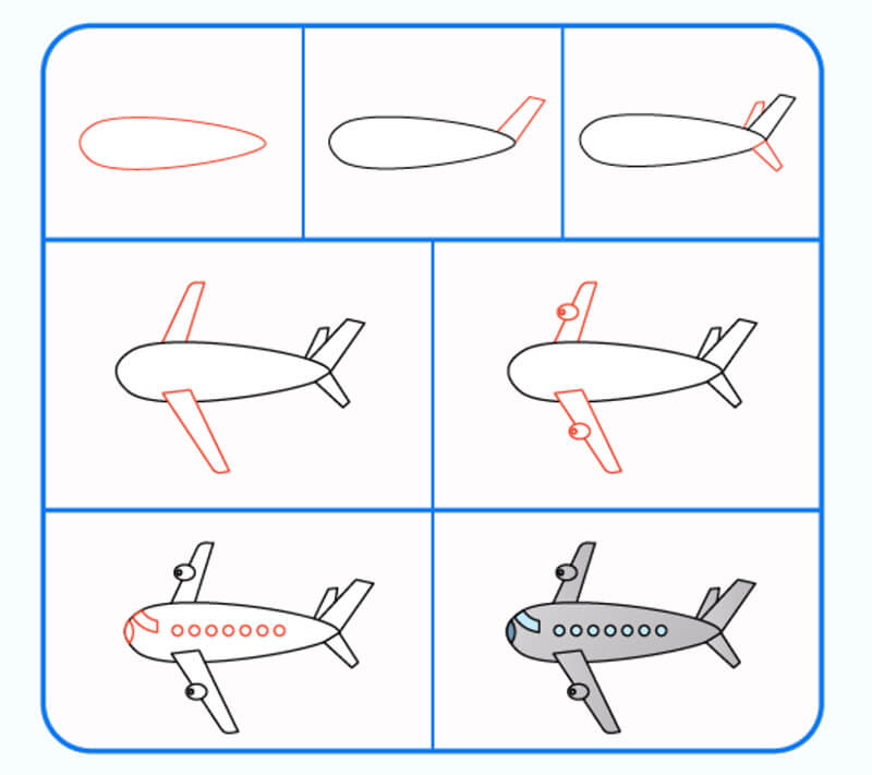 Temel Bir Uçak çizimi