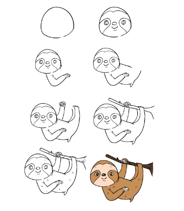 Maymun fikri 7 çizimi