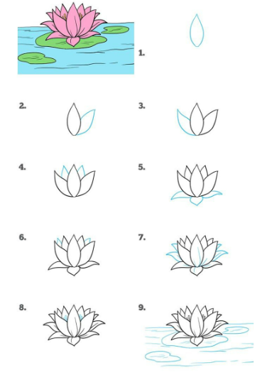Lotus fikri 7 çizimi