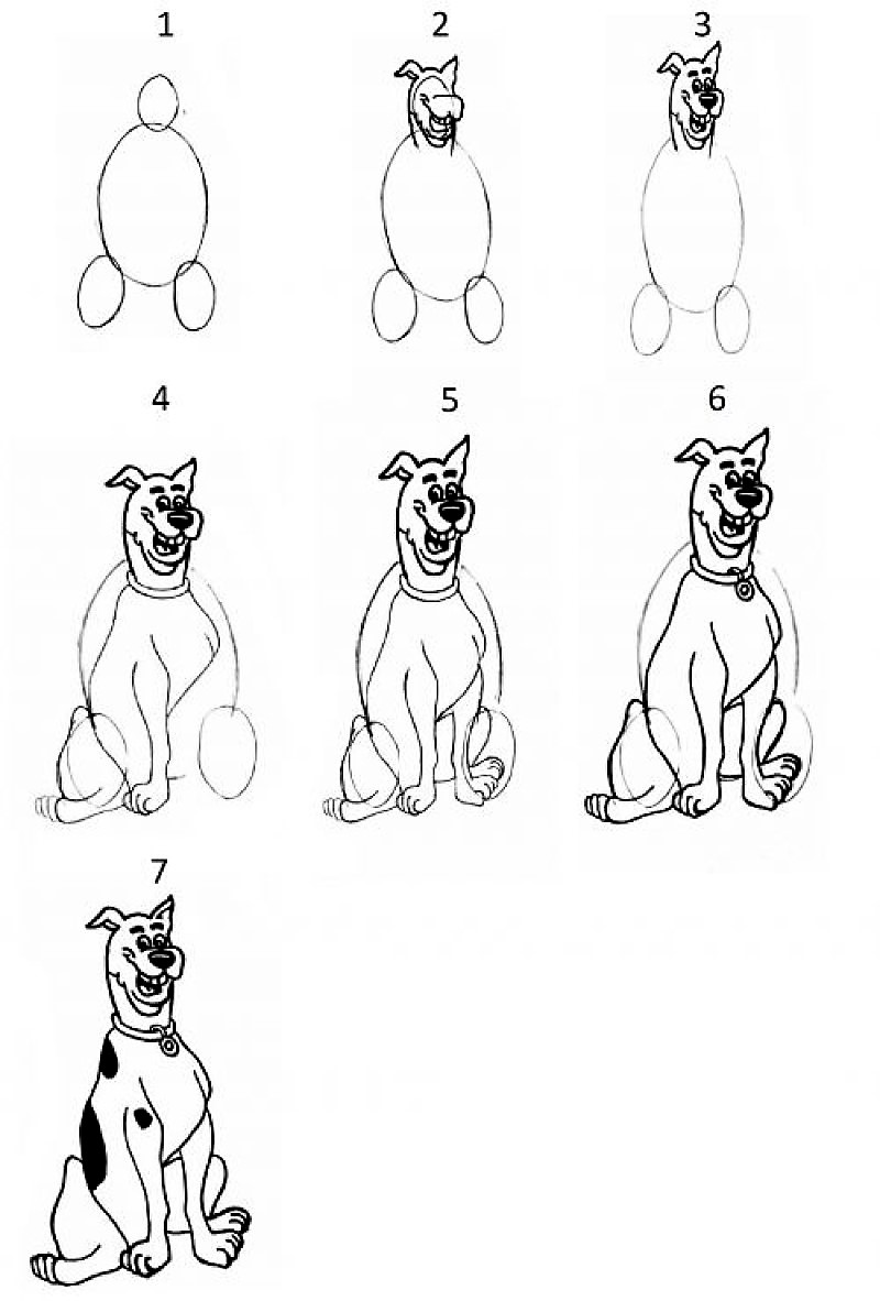 Scooby Doo Fikirleri 5 çizimi
