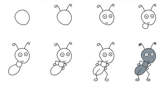 Karınca fikri 1 çizimi