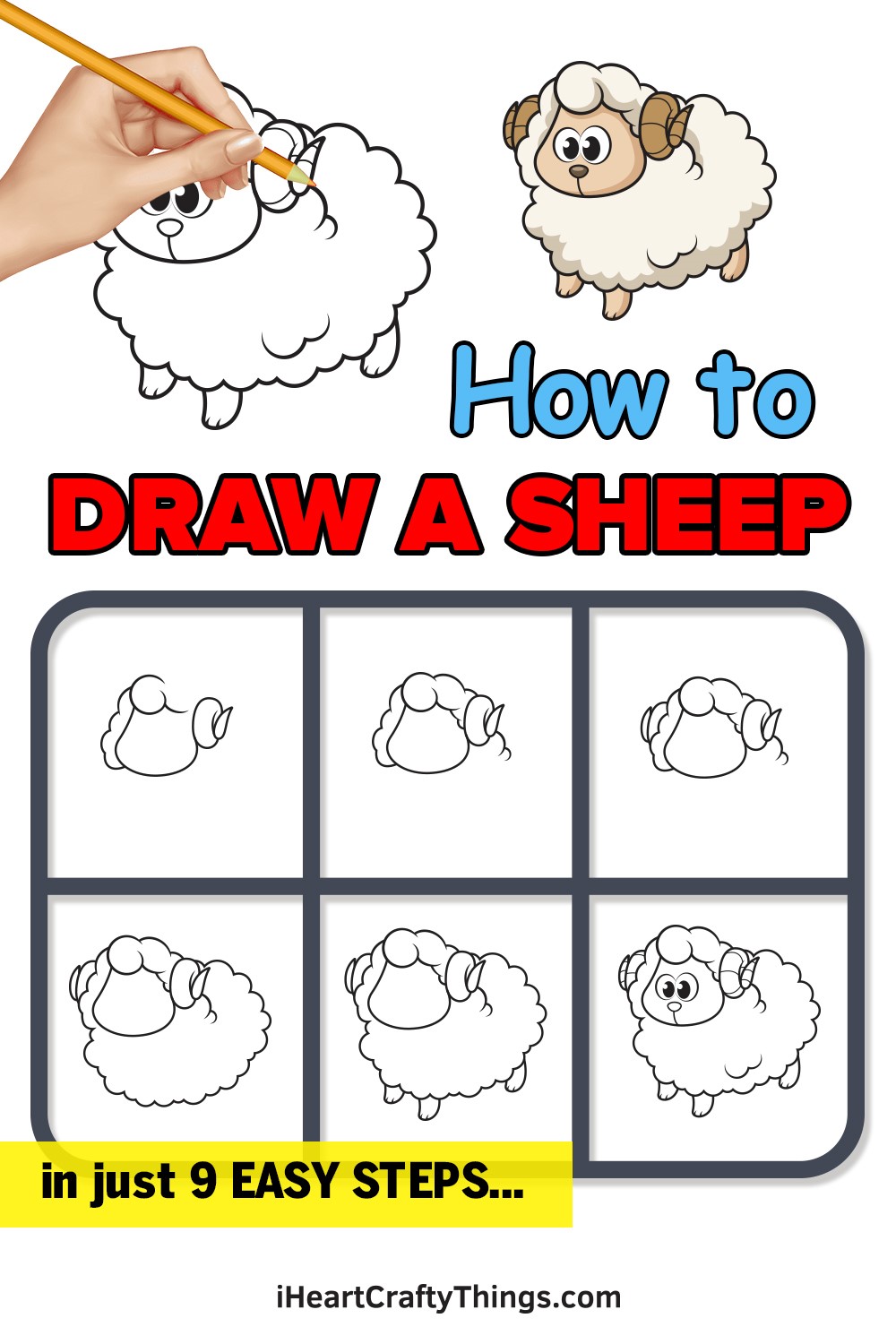 Koyun fikri 10 çizimi