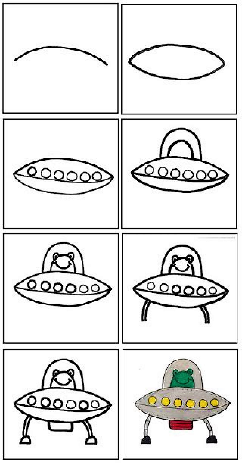 UFO fikri 12 çizimi