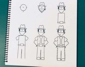 Kovboy fikri 5 çizimi