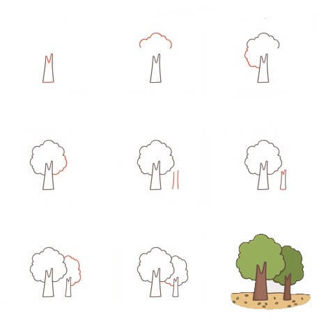 Ağaç fikri (12) çizimi