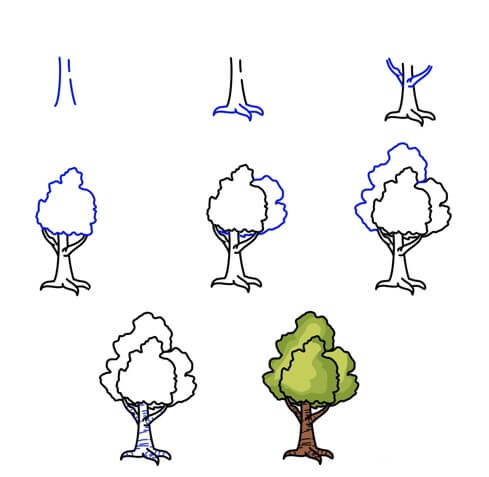 Ağaç fikri (16) çizimi