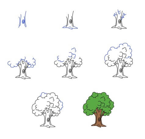 Ağaç fikri (17) çizimi