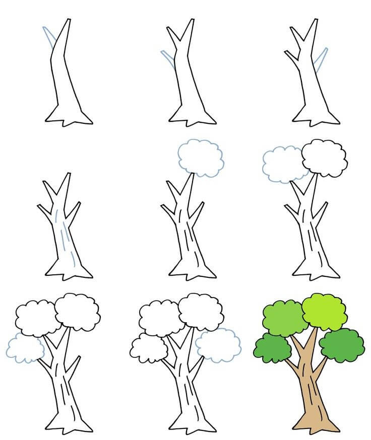 Ağaç fikri (2) çizimi