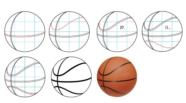 Basketbol fikri (10) çizimi
