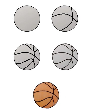 Basketbol fikri (12) çizimi