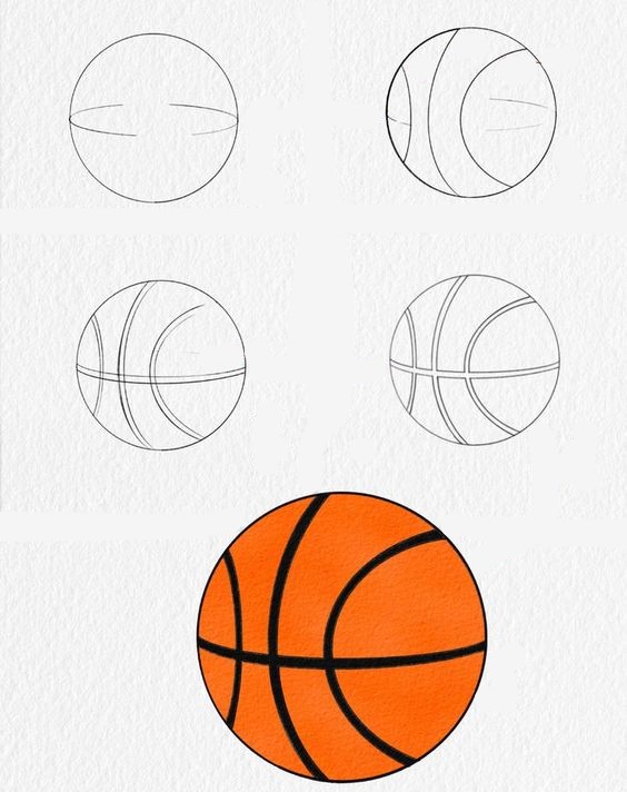 Basketbol fikri (8) çizimi