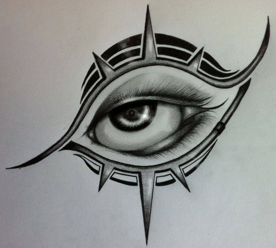 Chicano gözleri (10) çizimi