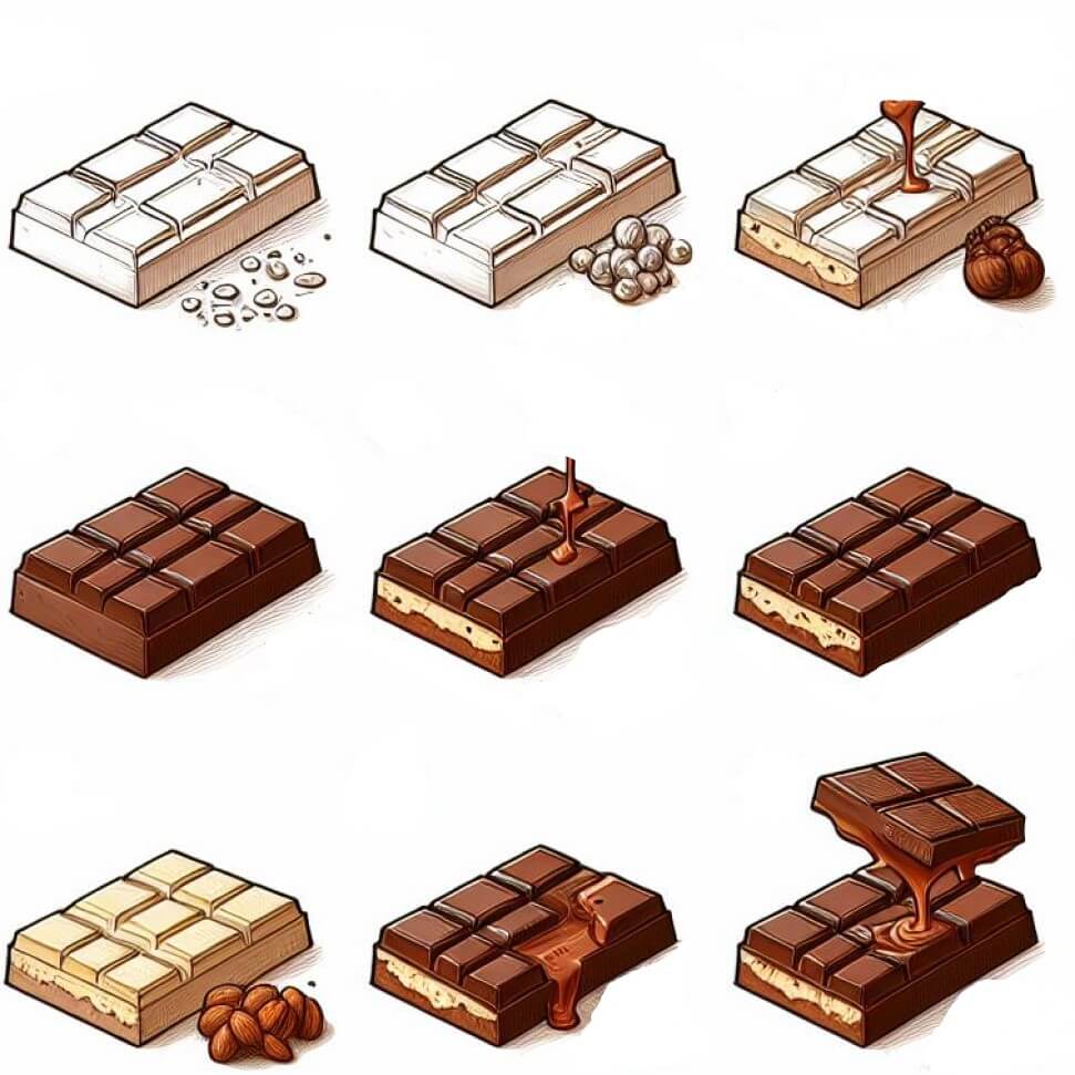 Çikolata fikri (11) çizimi