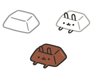 Çikolata fikri (6) çizimi