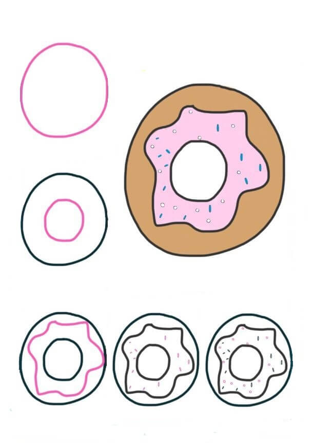 Çörek fikri (4) çizimi