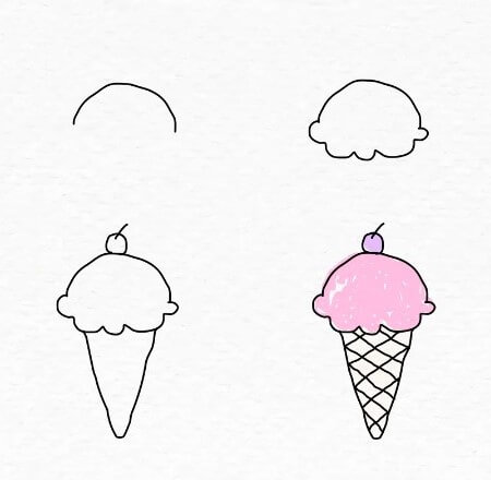 Dondurma fikri (12) çizimi