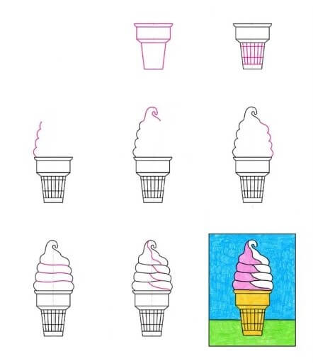 Dondurma fikri (17) çizimi