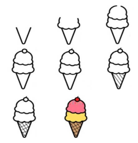 Dondurma fikri (2) çizimi