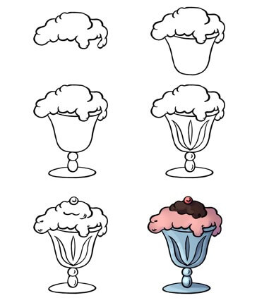 Dondurma fikri (6) çizimi