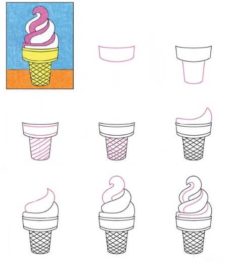 Dondurma fikri (8) çizimi