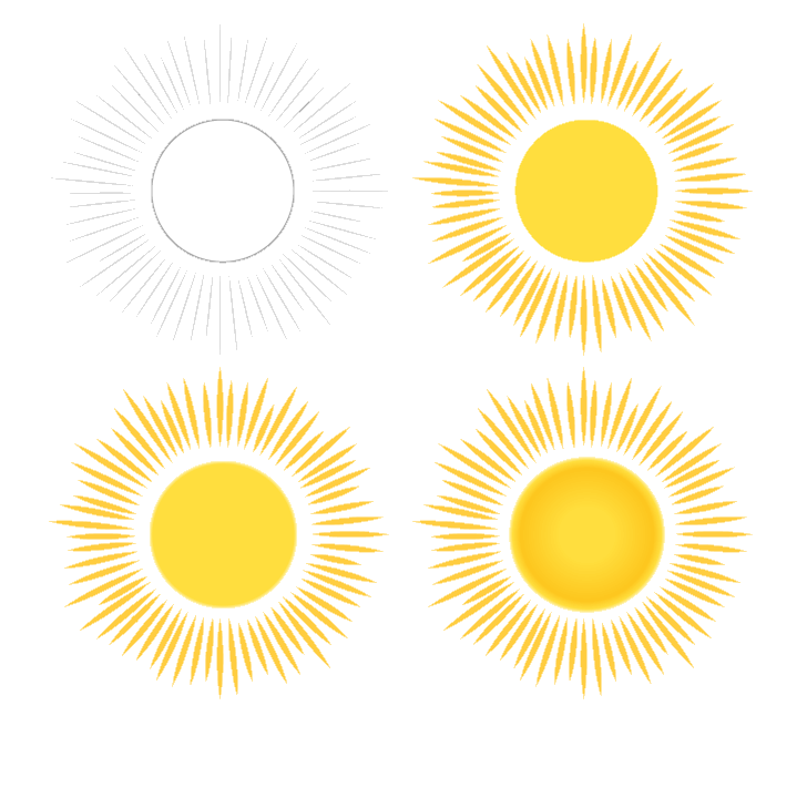 Güneş fikri (15) çizimi