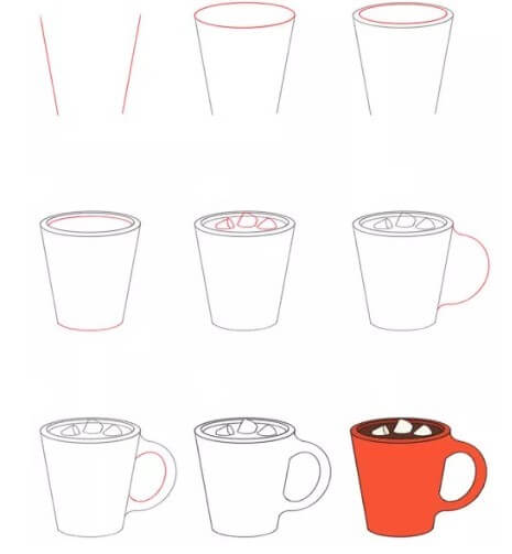 Hot chocolate (1) çizimi