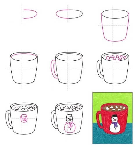 Hot chocolate (2) çizimi