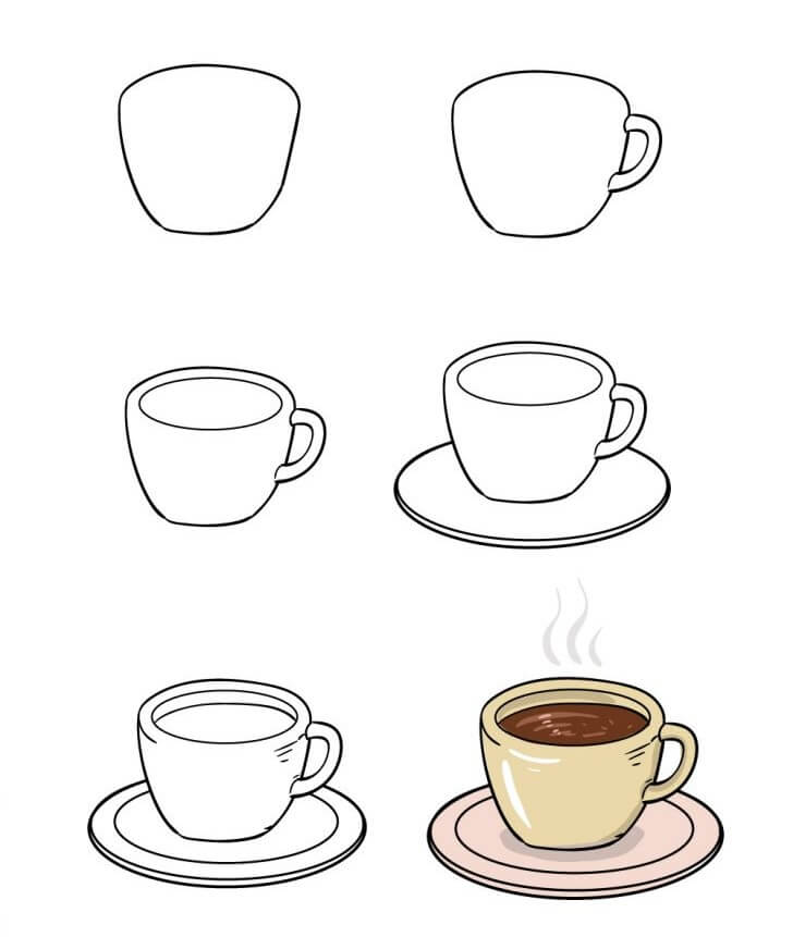 Kahve fikri (1) çizimi