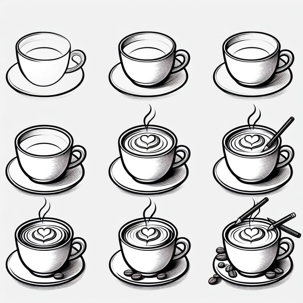 Kahve fikri (14) çizimi