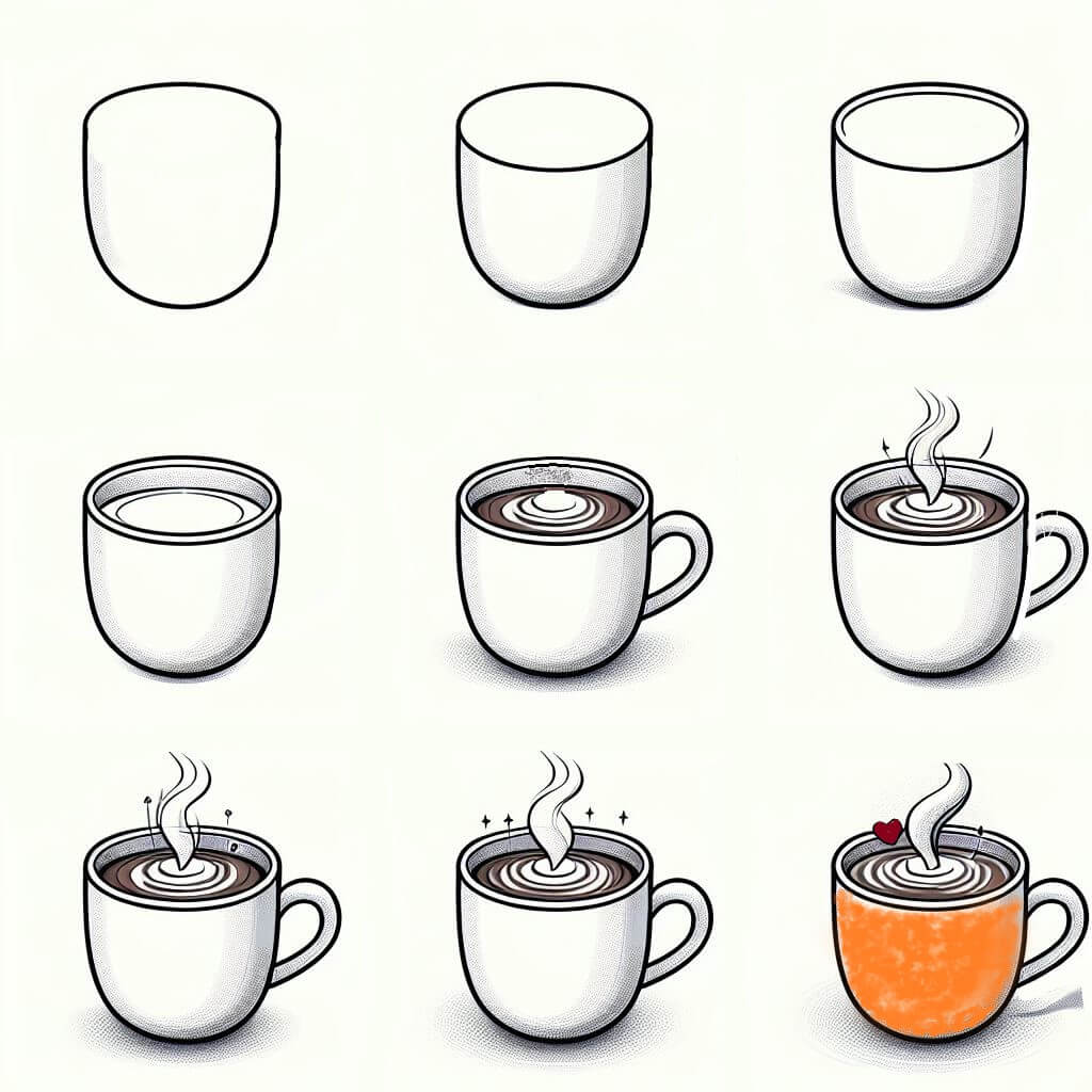Kahve çizimi