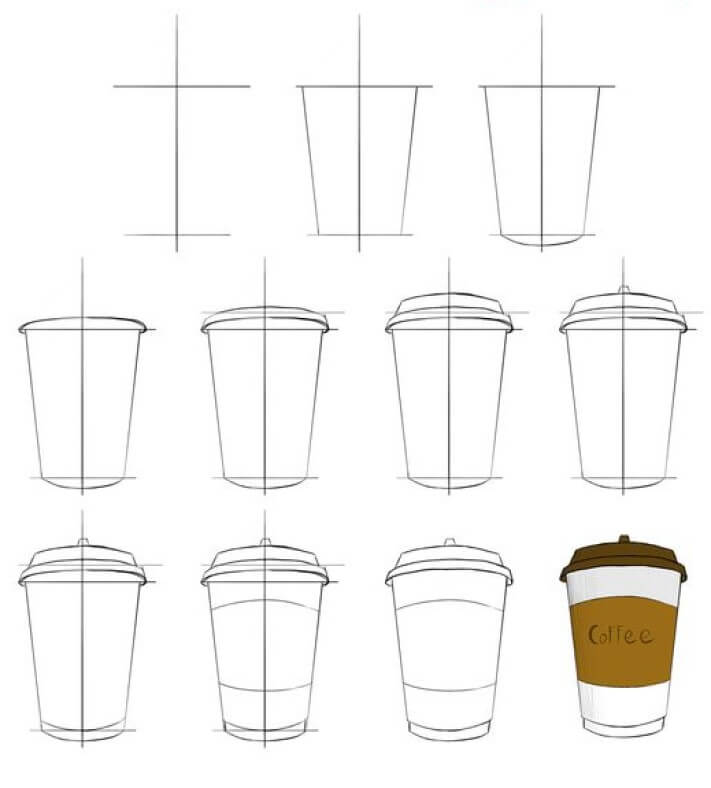 Kahve fikri (9) çizimi