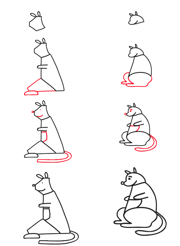 Kanguru fikri (9) çizimi