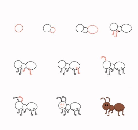 Karınca fikri (13) çizimi