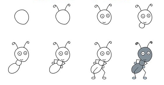 Karınca fikri (17) çizimi