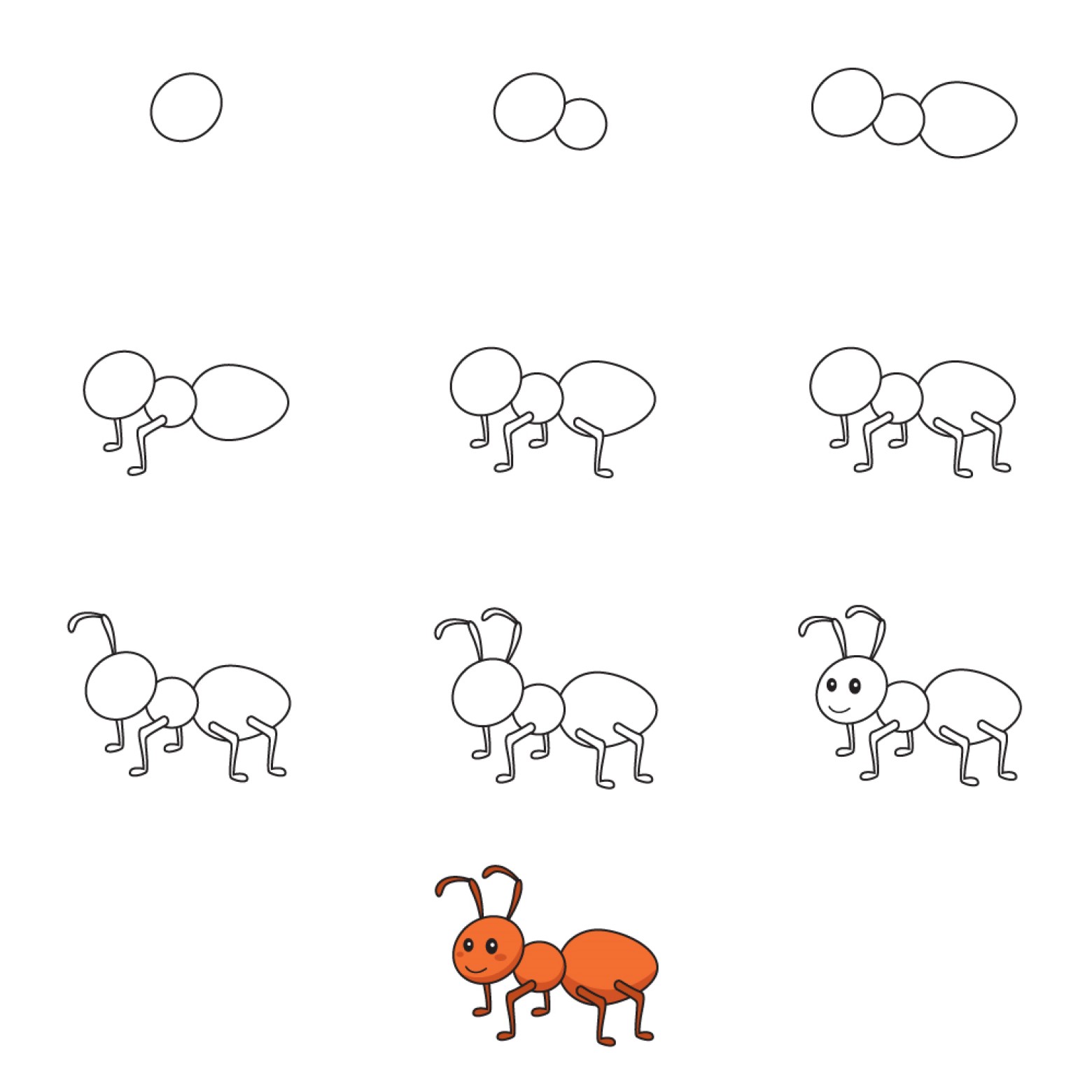 Karınca fikri (20) çizimi