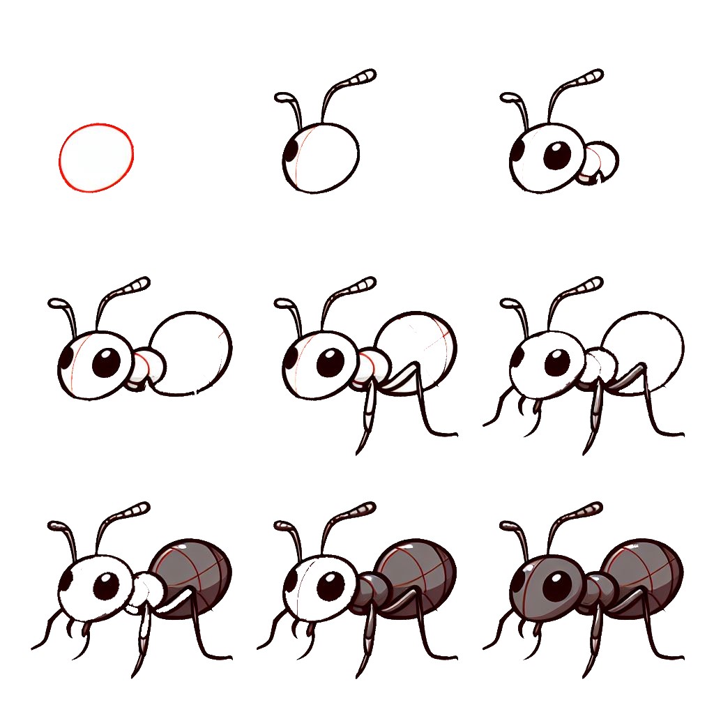 Karınca fikri (21) çizimi
